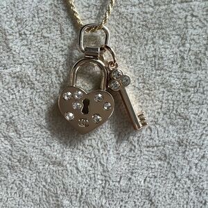 Up cycled Chanel zipper pull, delicate 14k gold over Sterling Silver. 18 in